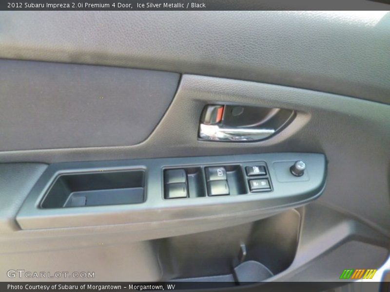 Ice Silver Metallic / Black 2012 Subaru Impreza 2.0i Premium 4 Door