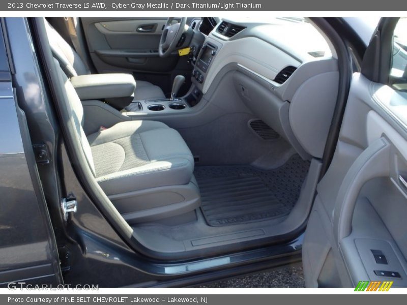 Cyber Gray Metallic / Dark Titanium/Light Titanium 2013 Chevrolet Traverse LS AWD