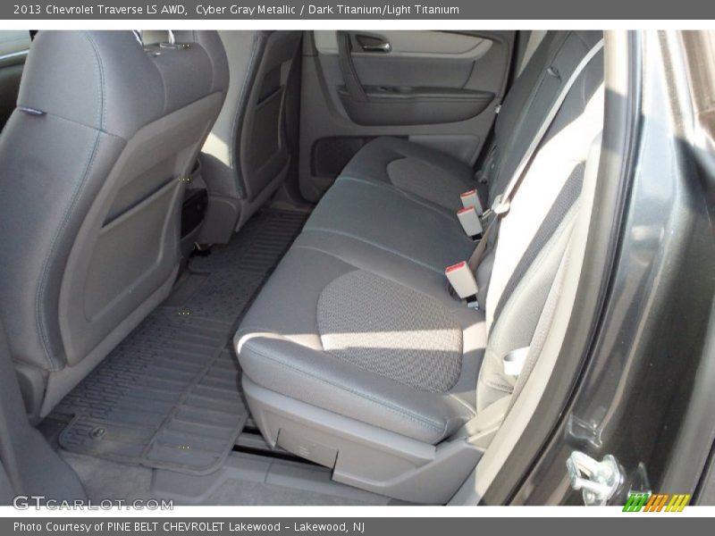 Cyber Gray Metallic / Dark Titanium/Light Titanium 2013 Chevrolet Traverse LS AWD