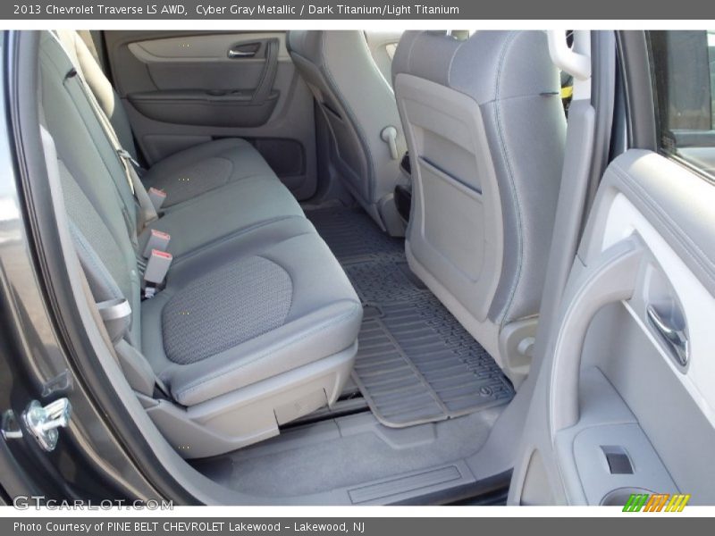 Cyber Gray Metallic / Dark Titanium/Light Titanium 2013 Chevrolet Traverse LS AWD