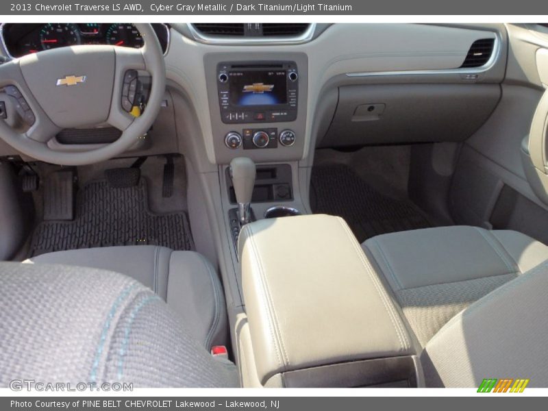 Cyber Gray Metallic / Dark Titanium/Light Titanium 2013 Chevrolet Traverse LS AWD