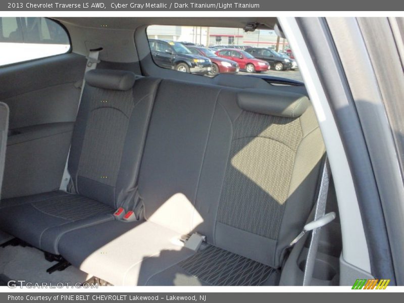 Cyber Gray Metallic / Dark Titanium/Light Titanium 2013 Chevrolet Traverse LS AWD
