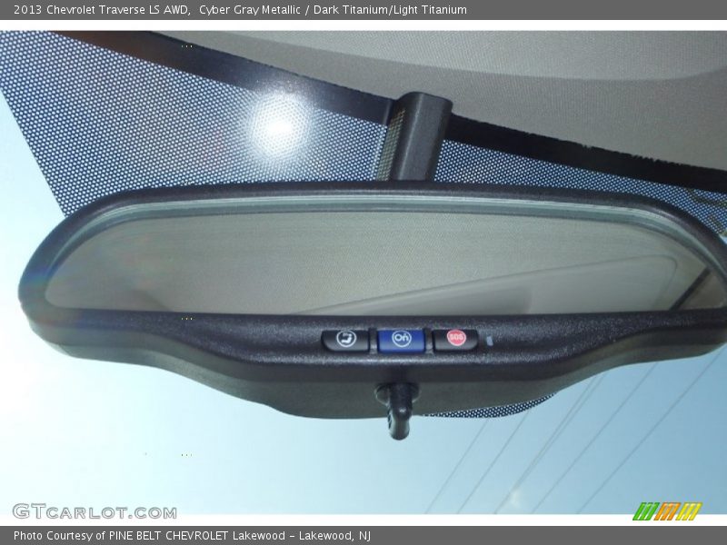 Cyber Gray Metallic / Dark Titanium/Light Titanium 2013 Chevrolet Traverse LS AWD