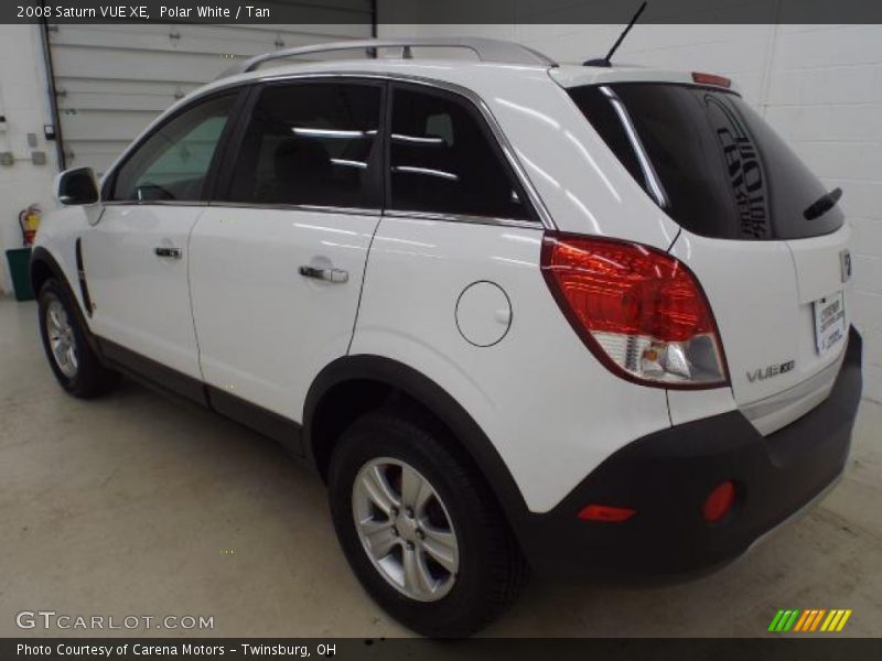 Polar White / Tan 2008 Saturn VUE XE