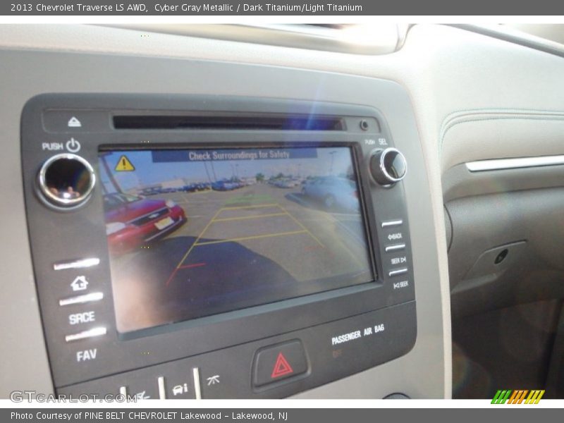 Cyber Gray Metallic / Dark Titanium/Light Titanium 2013 Chevrolet Traverse LS AWD