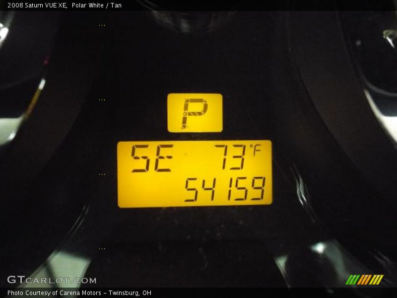 Polar White / Tan 2008 Saturn VUE XE