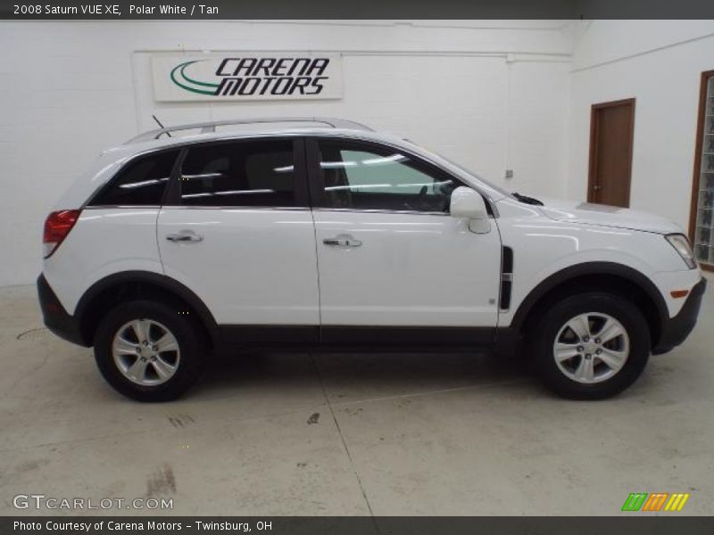 Polar White / Tan 2008 Saturn VUE XE