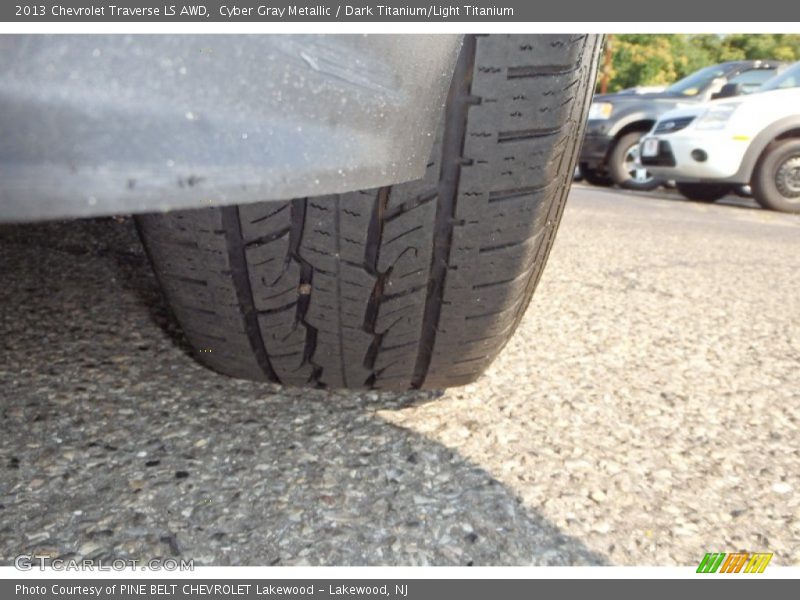 Cyber Gray Metallic / Dark Titanium/Light Titanium 2013 Chevrolet Traverse LS AWD