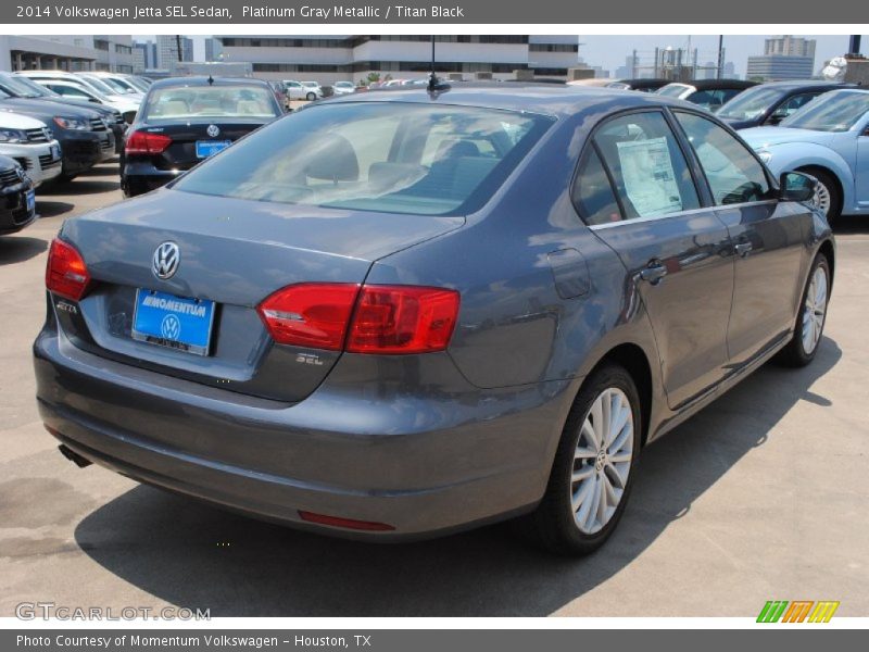 Platinum Gray Metallic / Titan Black 2014 Volkswagen Jetta SEL Sedan