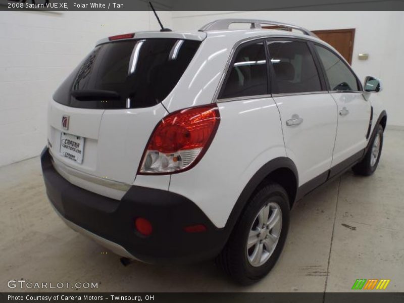 Polar White / Tan 2008 Saturn VUE XE
