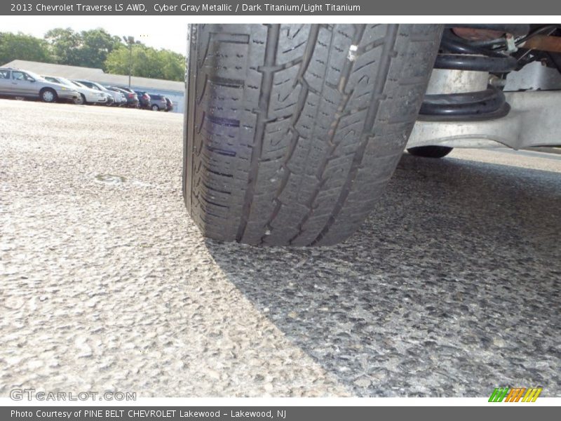 Cyber Gray Metallic / Dark Titanium/Light Titanium 2013 Chevrolet Traverse LS AWD