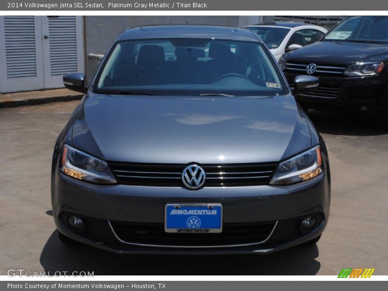 Platinum Gray Metallic / Titan Black 2014 Volkswagen Jetta SEL Sedan