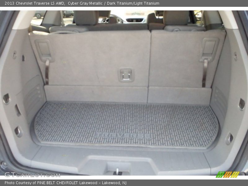 Cyber Gray Metallic / Dark Titanium/Light Titanium 2013 Chevrolet Traverse LS AWD