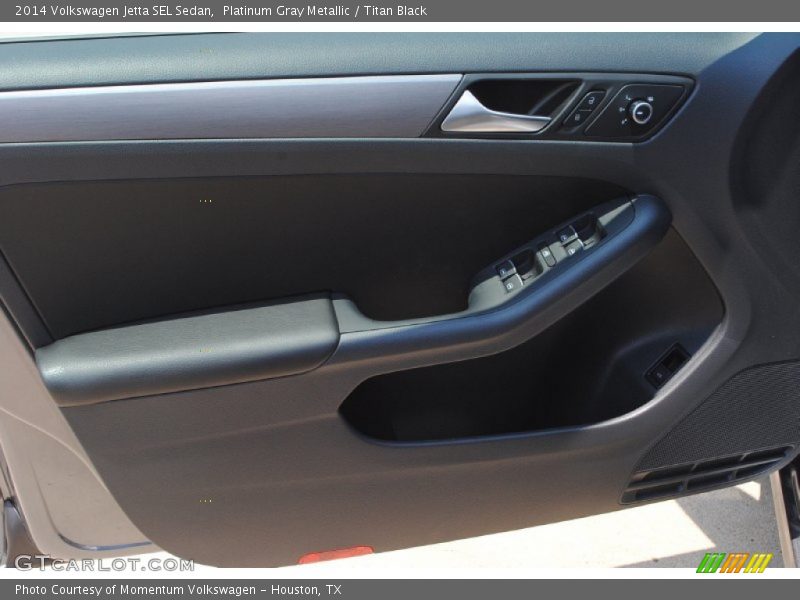 Platinum Gray Metallic / Titan Black 2014 Volkswagen Jetta SEL Sedan