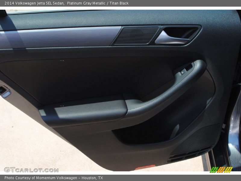 Platinum Gray Metallic / Titan Black 2014 Volkswagen Jetta SEL Sedan