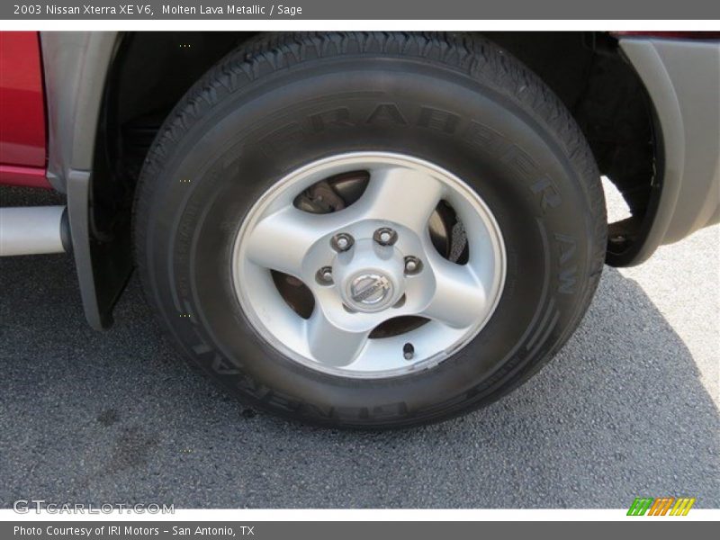 Molten Lava Metallic / Sage 2003 Nissan Xterra XE V6