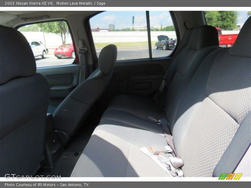 Molten Lava Metallic / Sage 2003 Nissan Xterra XE V6