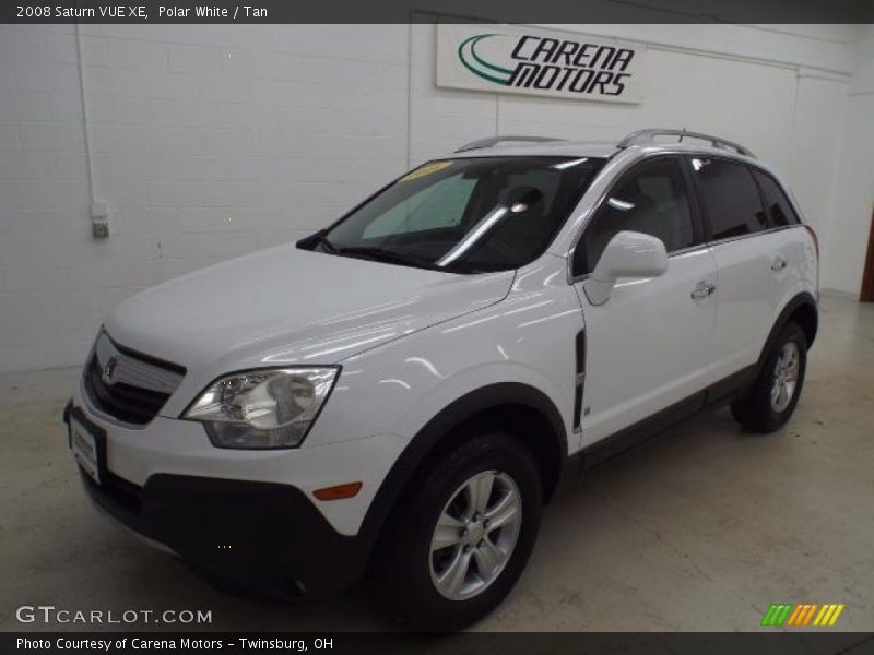 Polar White / Tan 2008 Saturn VUE XE