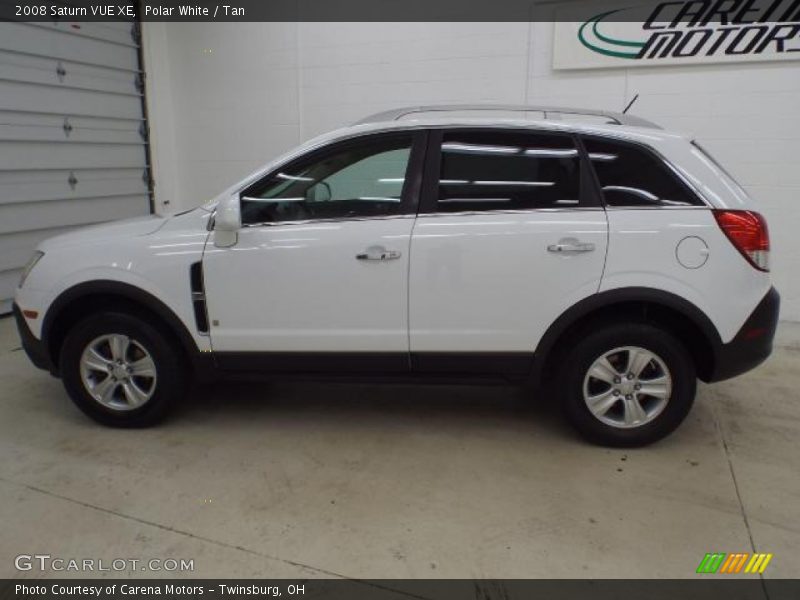 Polar White / Tan 2008 Saturn VUE XE