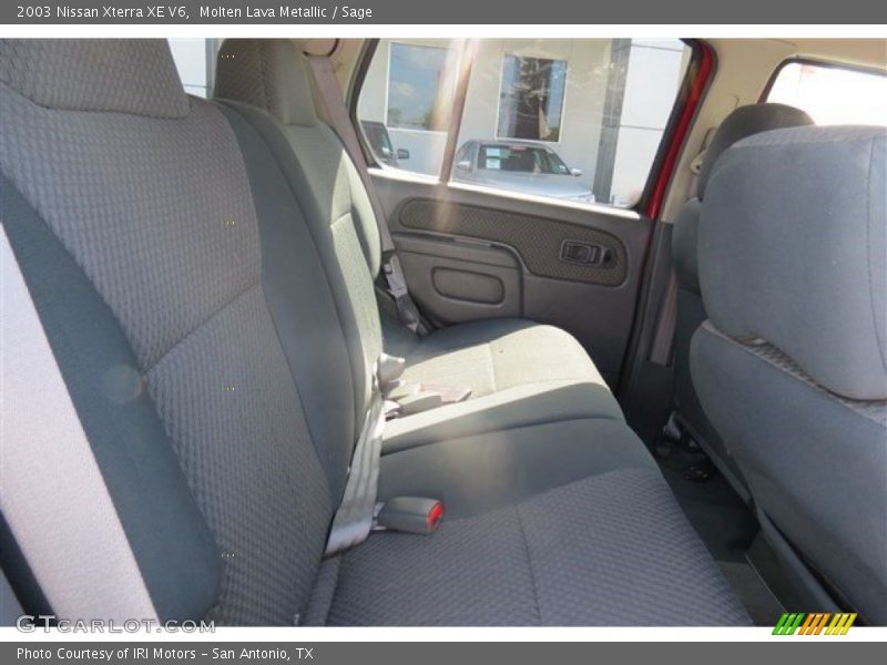 Molten Lava Metallic / Sage 2003 Nissan Xterra XE V6