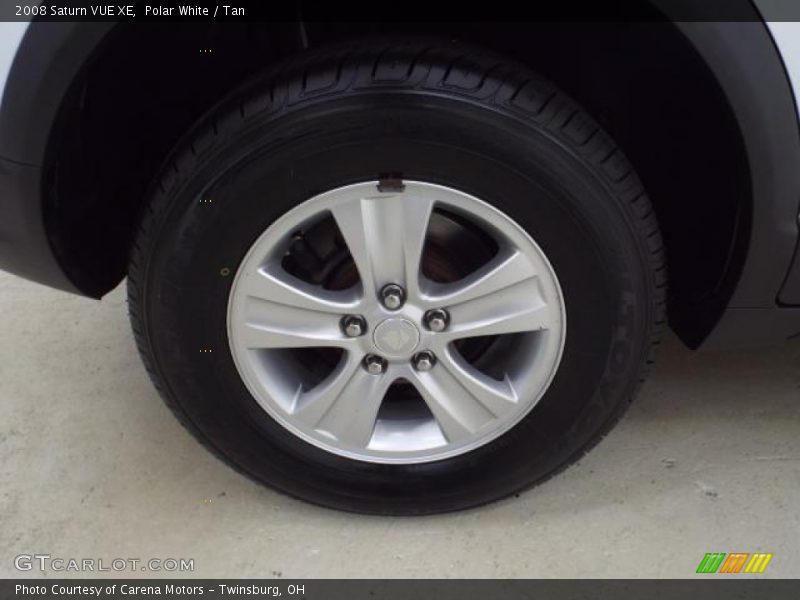 Polar White / Tan 2008 Saturn VUE XE