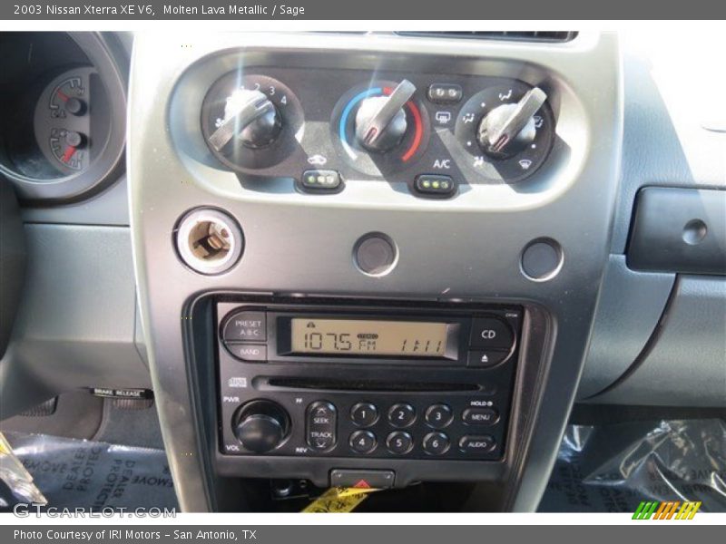 Molten Lava Metallic / Sage 2003 Nissan Xterra XE V6