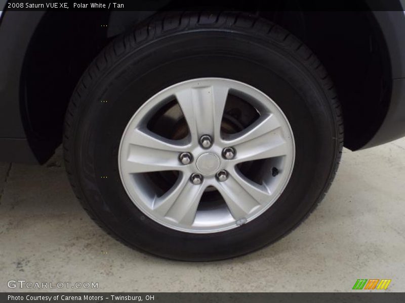 Polar White / Tan 2008 Saturn VUE XE