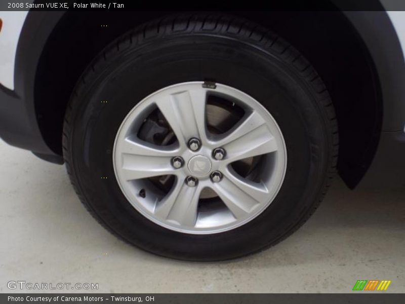 Polar White / Tan 2008 Saturn VUE XE