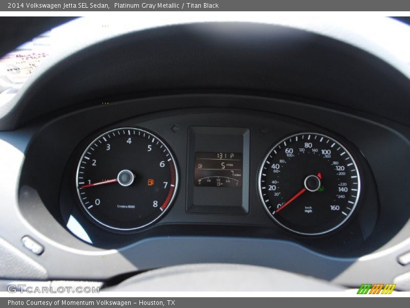 Platinum Gray Metallic / Titan Black 2014 Volkswagen Jetta SEL Sedan