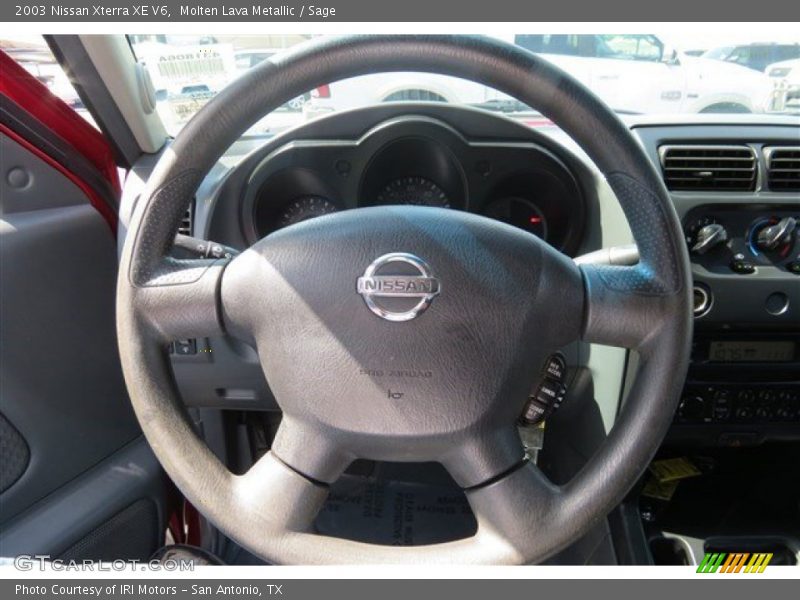 Molten Lava Metallic / Sage 2003 Nissan Xterra XE V6