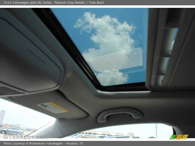 Platinum Gray Metallic / Titan Black 2014 Volkswagen Jetta SEL Sedan