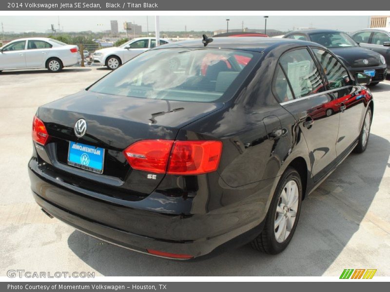 Black / Titan Black 2014 Volkswagen Jetta SE Sedan