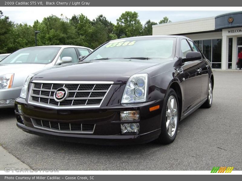 Black Cherry / Light Gray 2009 Cadillac STS V8