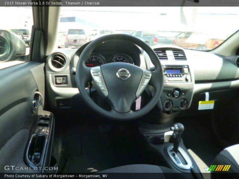 Titanium / Charcoal 2015 Nissan Versa 1.6 SV Sedan