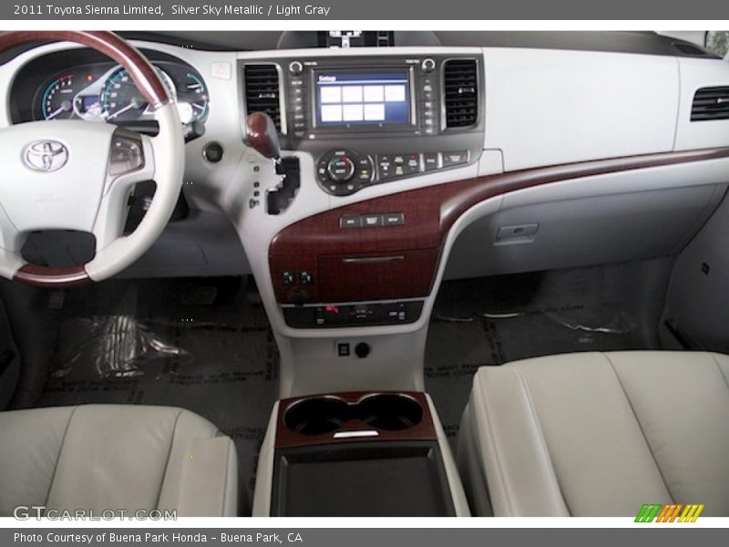 Silver Sky Metallic / Light Gray 2011 Toyota Sienna Limited