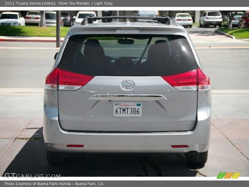 Silver Sky Metallic / Light Gray 2011 Toyota Sienna Limited