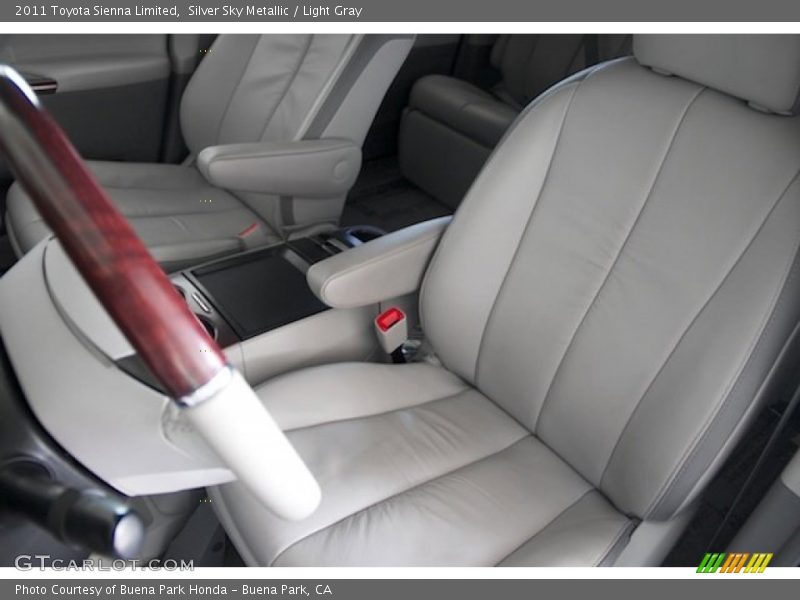 Silver Sky Metallic / Light Gray 2011 Toyota Sienna Limited