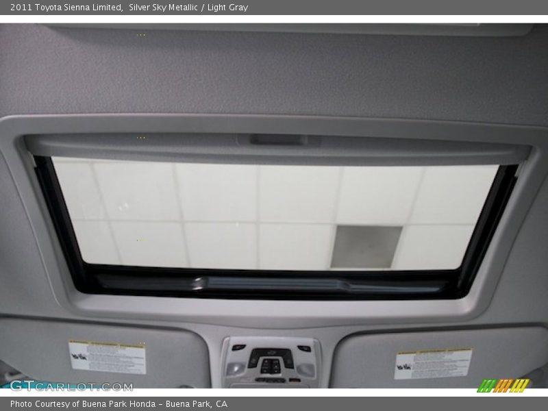 Silver Sky Metallic / Light Gray 2011 Toyota Sienna Limited