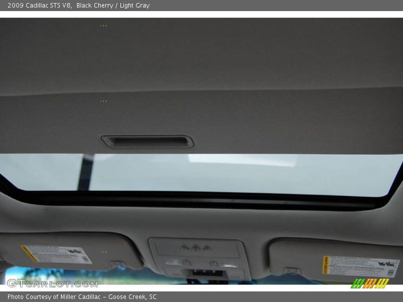 Black Cherry / Light Gray 2009 Cadillac STS V8