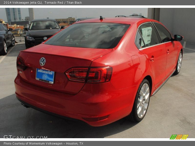 Tornado Red / Titan Black 2014 Volkswagen Jetta GLI
