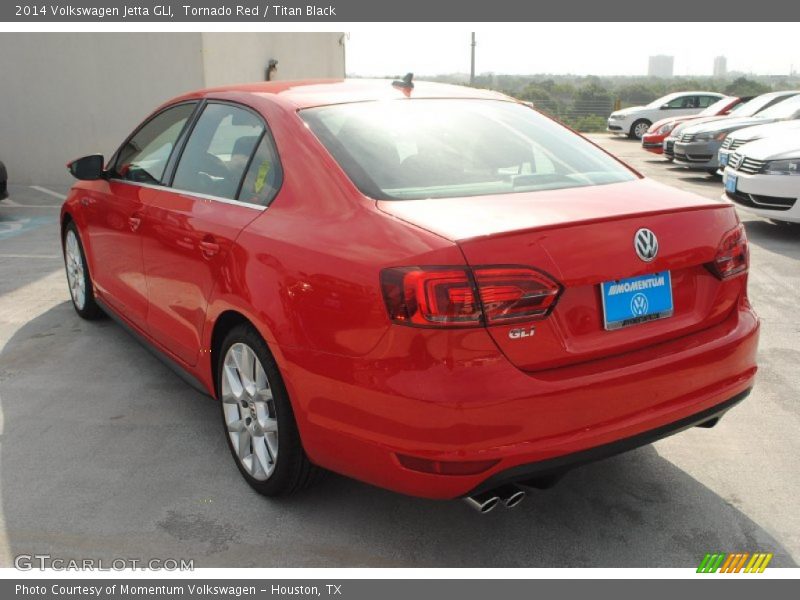 Tornado Red / Titan Black 2014 Volkswagen Jetta GLI