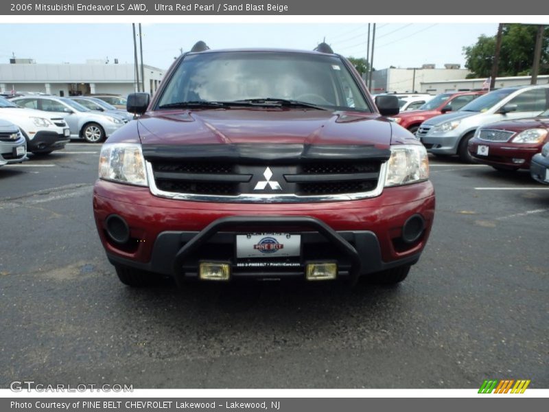 Ultra Red Pearl / Sand Blast Beige 2006 Mitsubishi Endeavor LS AWD