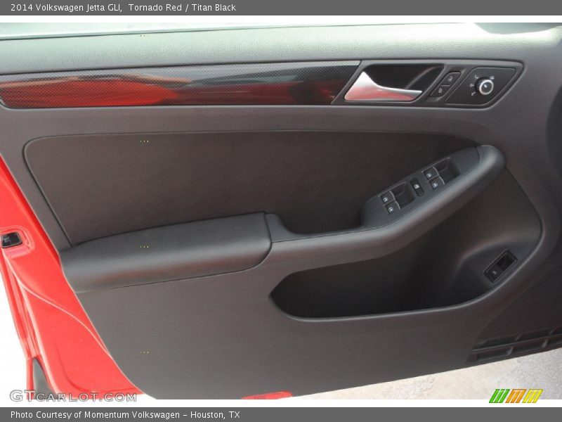Tornado Red / Titan Black 2014 Volkswagen Jetta GLI
