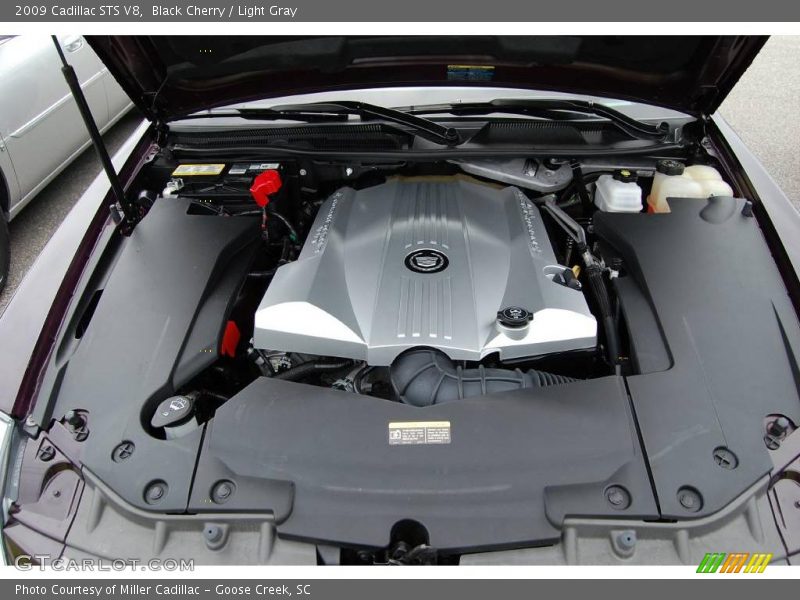 Black Cherry / Light Gray 2009 Cadillac STS V8
