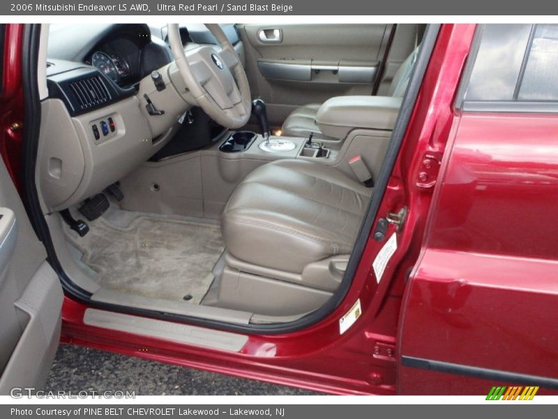 Ultra Red Pearl / Sand Blast Beige 2006 Mitsubishi Endeavor LS AWD