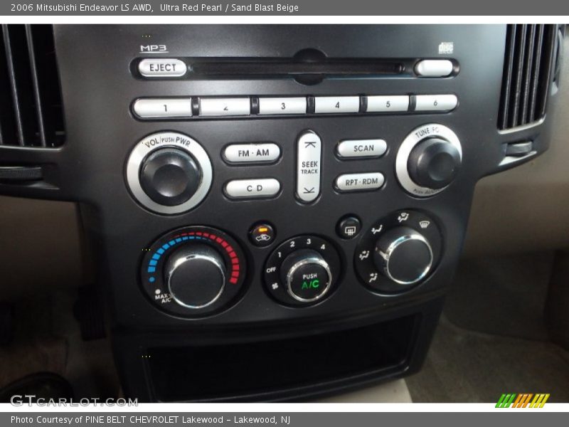 Ultra Red Pearl / Sand Blast Beige 2006 Mitsubishi Endeavor LS AWD