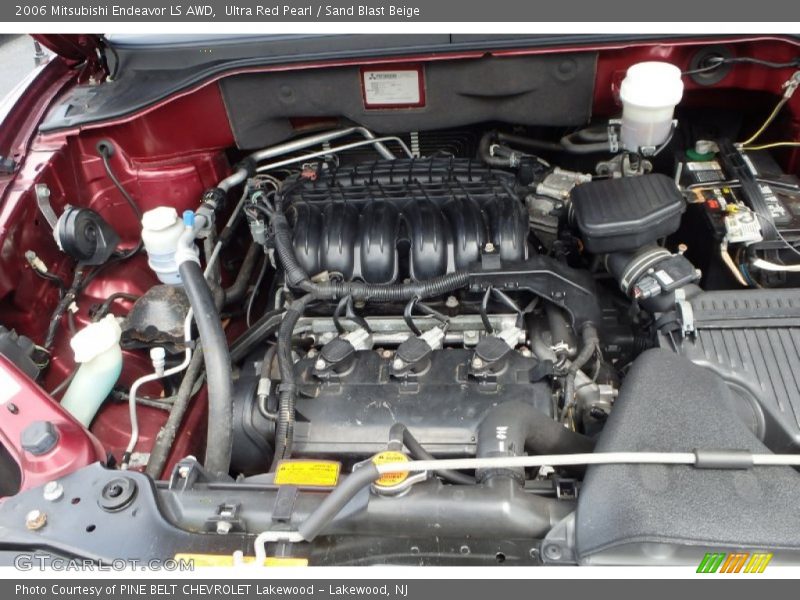 Ultra Red Pearl / Sand Blast Beige 2006 Mitsubishi Endeavor LS AWD