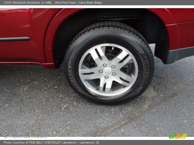 Ultra Red Pearl / Sand Blast Beige 2006 Mitsubishi Endeavor LS AWD