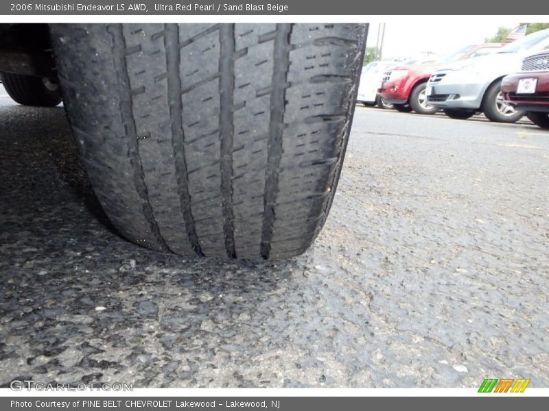 Ultra Red Pearl / Sand Blast Beige 2006 Mitsubishi Endeavor LS AWD