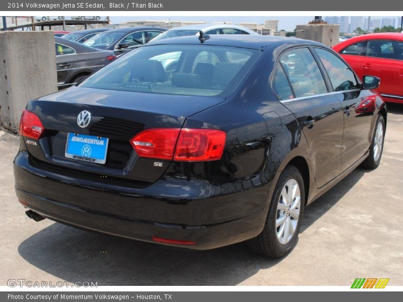 Black / Titan Black 2014 Volkswagen Jetta SE Sedan